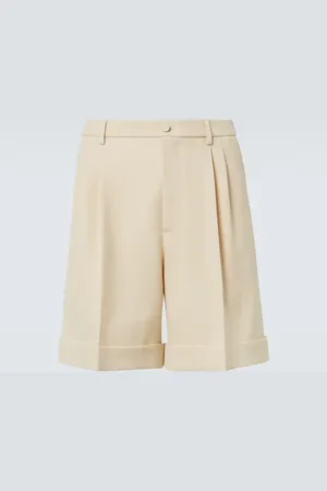 VALENTINO Bermuda-Shorts aus Woll-Gabardine