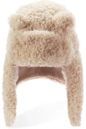 Jelly Mallow Mütze Teddy Bear aus Faux Shearling
