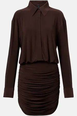 Norma Kamali Hemdblusenkleid