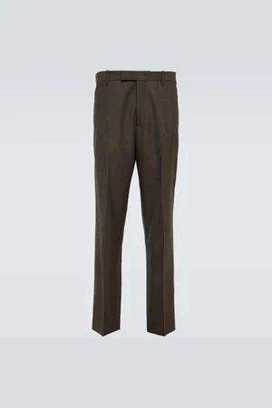 The Row Gerade Hose Elijah aus Wolle