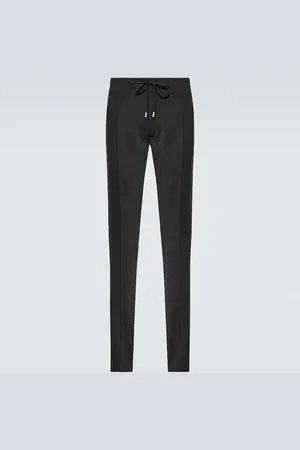 LARDINI Gerade Hose Easy Wear aus einem Wollgemisch