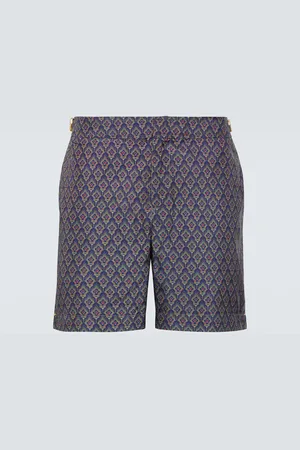 Orlebar Brown Bedruckte Badeshorts Bulldog
