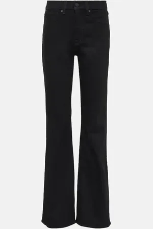 NILI LOTAN High-Rise Bootcut Jeans Celia