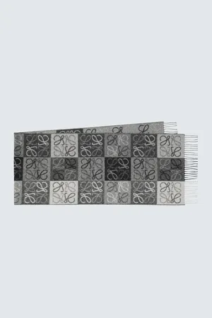 Loewe Schal Anagram aus Wolle und Kaschmir