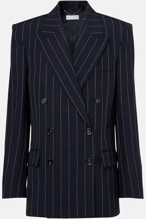 Stella McCartney Oversize-Blazer aus Wolle