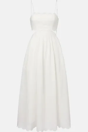 ZIMMERMANN Midikleid Rhiannon aus Leinen