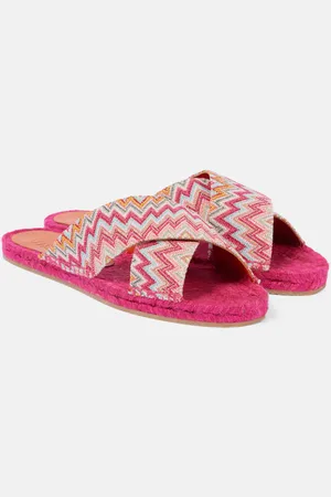 Missoni Espadrille-Sandalen Harlow mit Häkelstrick