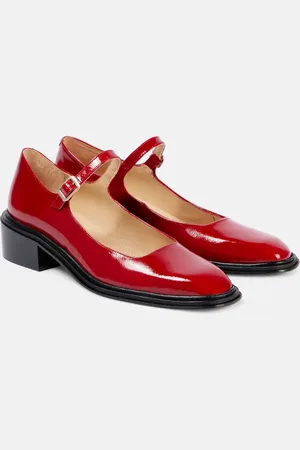 Souliers Martinez Mary-Jane-Pumps Penelope aus Leder