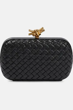 Bottega Veneta Clutch Knot aus Leder