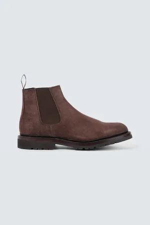 GEORGE CLEVERLEY Chelsea Boots Jason aus Veloursleder