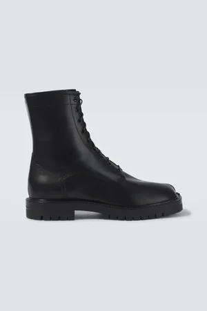 Maison Margiela Schnürstiefel Tabi aus Leder