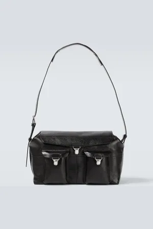 LEMAIRE Messenger Bag Week-end Gear aus Leder