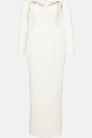 Ilkyaz Ozel Bridal Midikleid Farah mit Kristallen