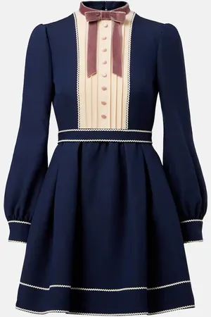 VALENTINO Minikleid aus Crepe Couture