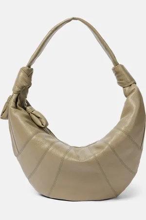 LEMAIRE Schultertasche Force Croissant aus Leder