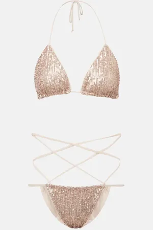 Norma Kamali Bikini mit Pailletten