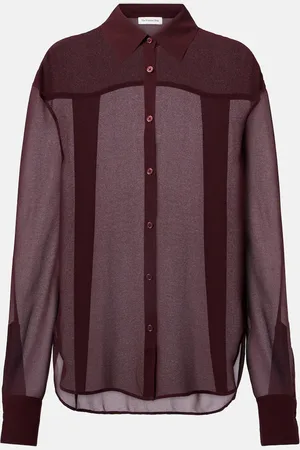 The Frankie Shop Hemd Peri aus Georgette