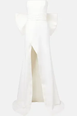 Ilkyaz Ozel Bridal Robe Nefertiti aus Satin