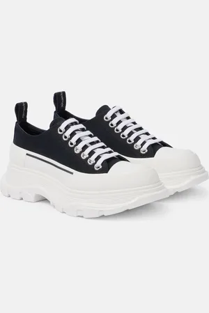 Alexander McQueen Plateau-Sneakers Tread Slick aus Canvas