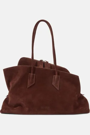 The Attico Tote La Passeggiata Large aus Veloursleder
