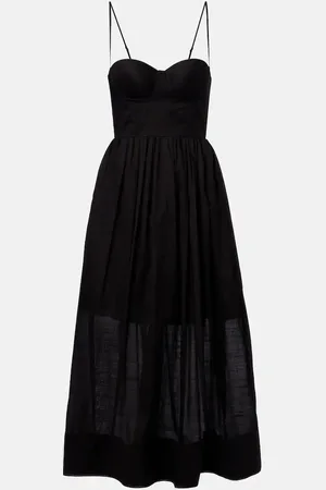 ZIMMERMANN Midikleid Rhiannon aus Baumwolle