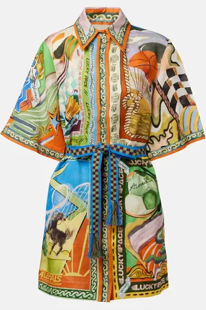 ALÉMAIS Alémais Hemdblusenkleid Lucky Pace aus Leinen