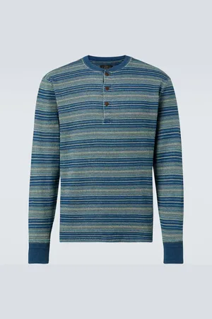 Ralph Lauren Henley-Hemd aus Baumwoll-Jacquard