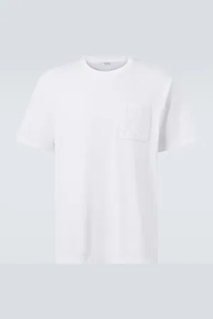 Loewe T-Shirt Anagram aus Baumwoll-Jersey