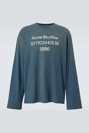 Acne Studios Longsleeve aus Baumwolle und Hanf