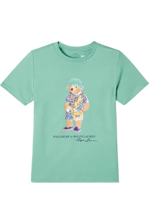 Ralph Lauren T-Shirt Polo Bear aus Baumwoll-Jersey