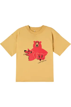 Mini Rodini Bedrucktes T-Shirt aus Baumwoll-Jersey