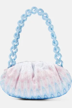 Missoni Schultertasche aus Häkelstrick