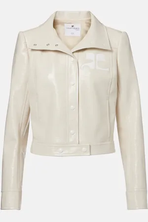 Courrèges Courrèges Jacke aus Lederimitat
