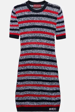 Gucci Minikleid aus einem Baumwollgemisch
