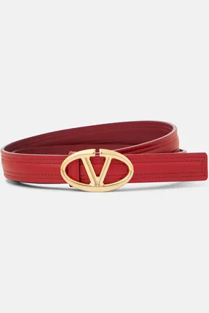 VALENTINO GARAVANI Gürtel VLogo Bold aus Leder