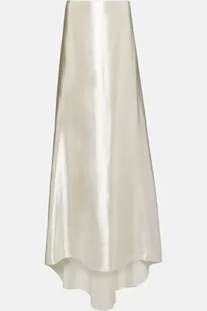 Salvatore Ferragamo Bridal Maxirock aus Satin