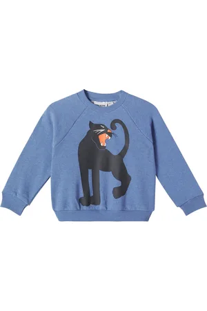 Mini Rodini Bedrucktes Sweatshirt aus Baumwoll-Jersey