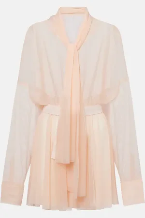 Norma Kamali Minikleid aus Chiffon