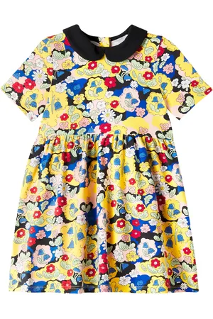 Mini Rodini Kleid aus einem Baumwollgemisch