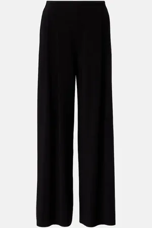 Norma Kamali Weite High-Rise-Hose