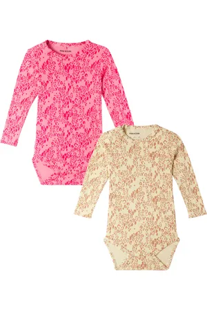 Mini Rodini Baby Set aus zwei Bodys aus Jersey