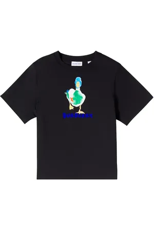 Burberry Bedrucktes T-Shirt aus Baumwoll-Jersey