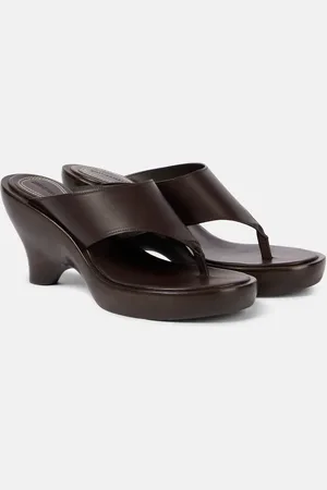 ZIMMERMANN Wedge-Pantoletten Wild 95 aus Leder