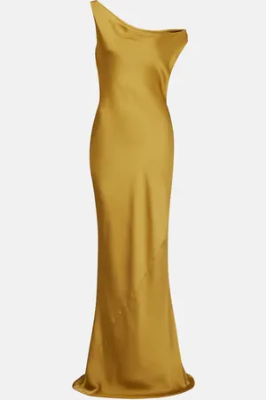 Norma Kamali Robe Maria aus Satin