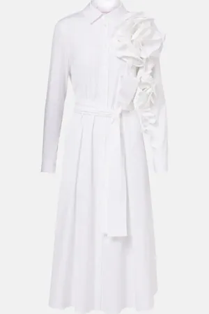 Carolina Herrera Hemdblusenkleid aus Popeline