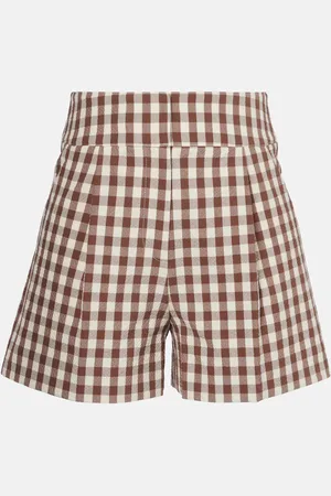VERONICA BEARD Shorts Haina aus Seersucker