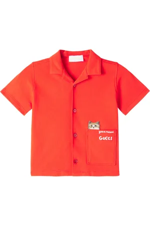 Gucci Baby Hemd aus einem Baumwollgemisch