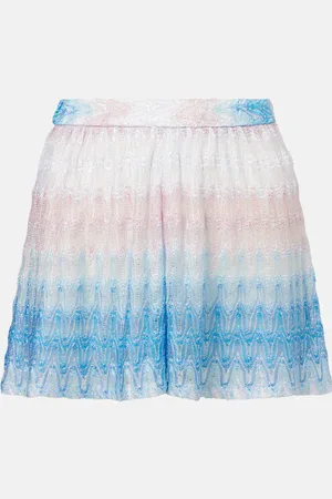 Missoni High-Rise Shorts aus Häkelstrick