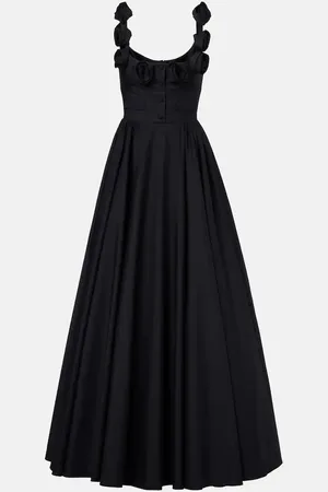 Giambattista Valli Verzierte Robe aus Baumwollpopeline