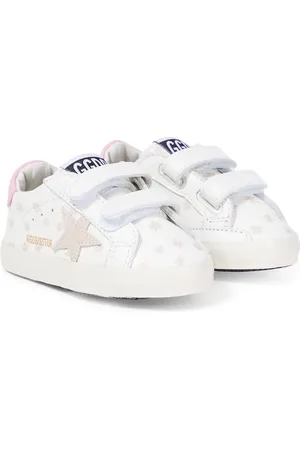 Golden Goose Baby Sneakers May School aus Leder